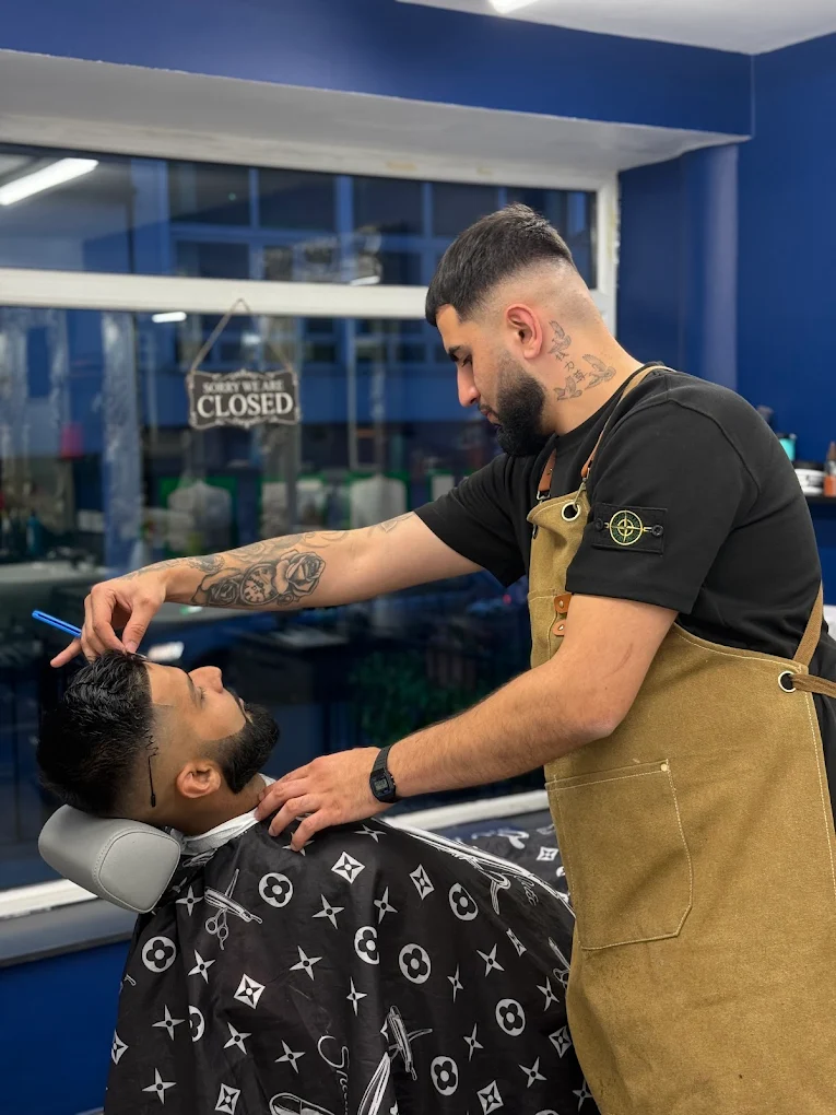 Barber shop interior